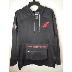 Fanatics New Jersey Devils 2024 Stadium Series Authentic Pro Hoodie Mens Medium